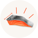 Tăng độ dày của lát cá
